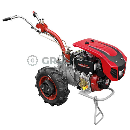 Einachser Motor-Sich MS110DE DELUXE SET con fresadora de suelo Motor-Sich MS-KRN-2V