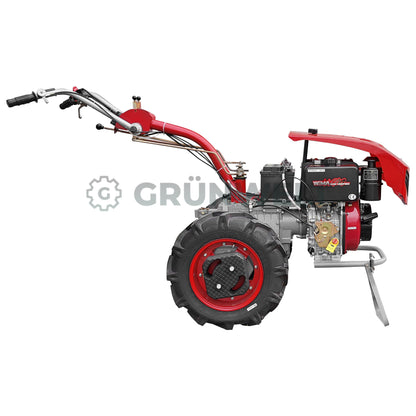 Einachser Motor-Sich MS110DE DELUXE SET con fresadora de suelo Motor-Sich MS-KRN-2V