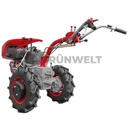 Einachser Motor-Sich MS110DE DELUXE SET con fresadora de suelo Motor-Sich MS-KRN-2V