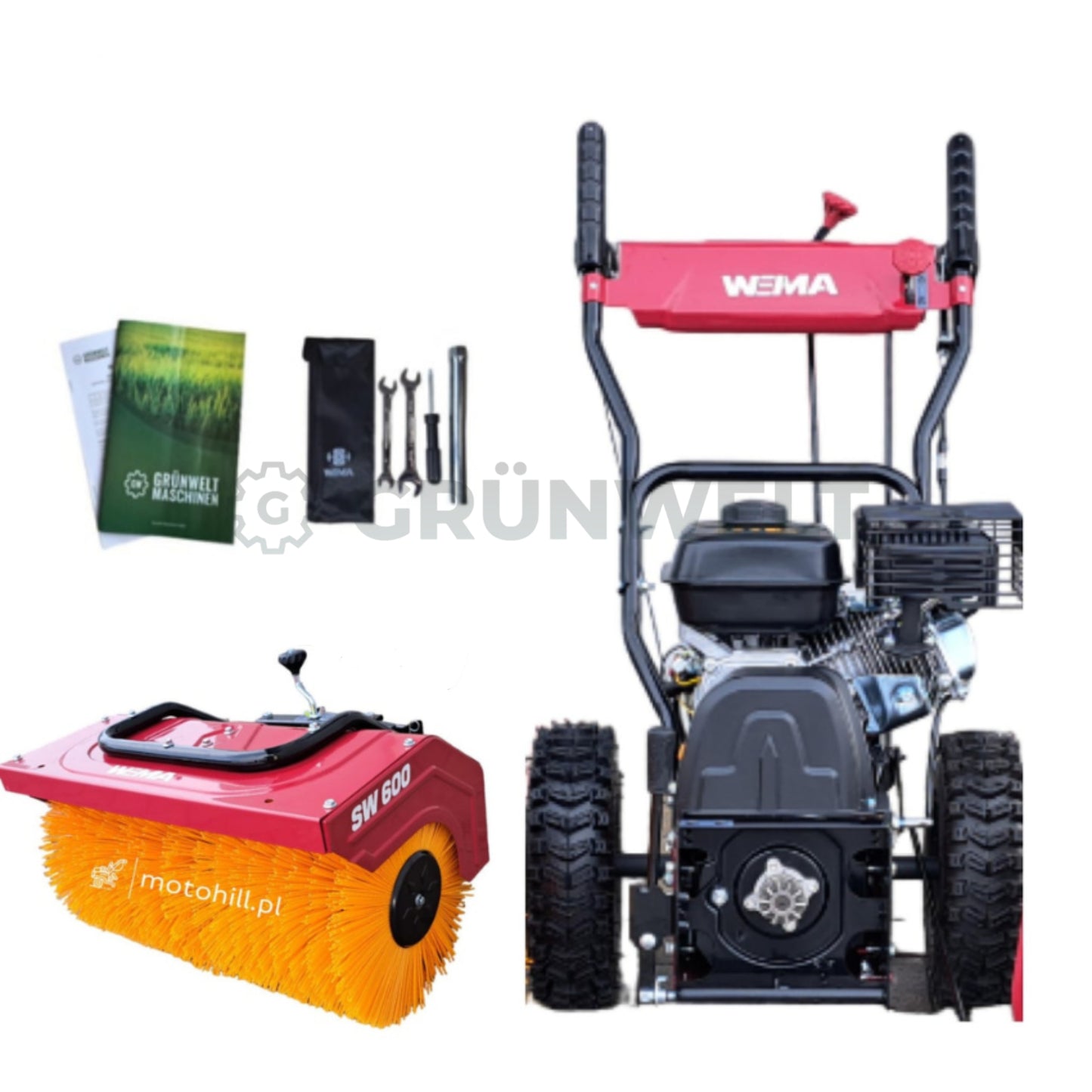 Kehrmaschine (Kehrbesen) Benzin Weima SW600