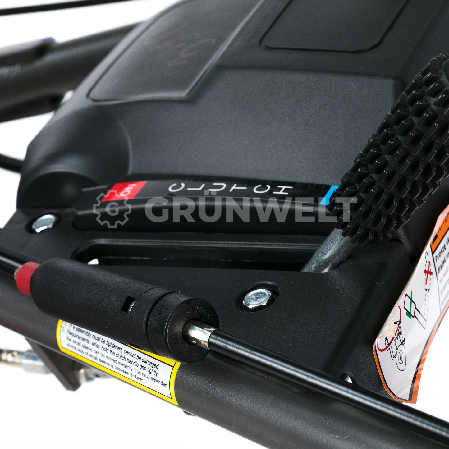 Rototiller Weima WM1000N-6 SET with active soil cultivator and iron wheels (without gearbox and engine oil)