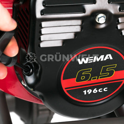 Rototiller Weima WM1000N-6 SET with rotary mower and active soil cultivator (without gearbox and engine oil)