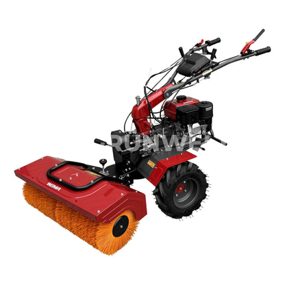 Motorhacke Weima WM1000N-6 SET mit Kehrbesen / Mehrzweckgerät / Kehrmaschine (ohne Getriebe- und Motoröl)