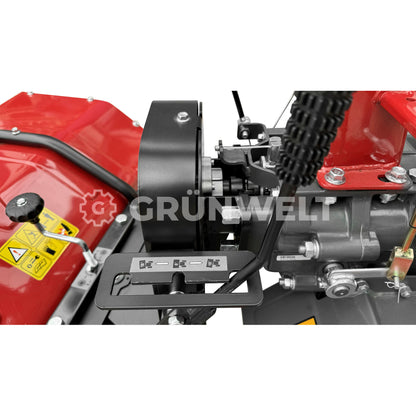 Motorhacke Weima WM1000N-6 SET mit Kehrbesen / Mehrzweckgerät / Kehrmaschine (ohne Getriebe- und Motoröl)