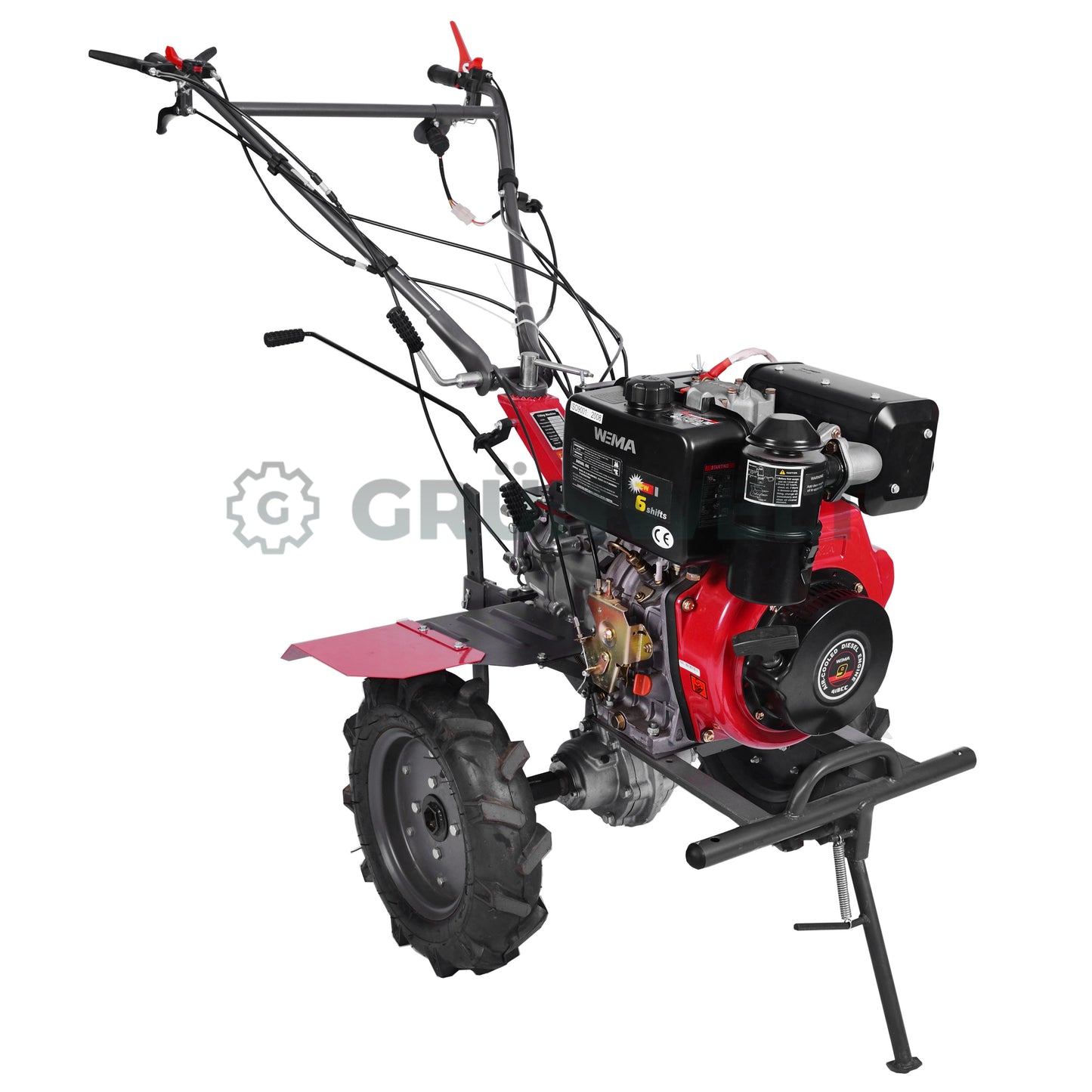 Motorhacke Weima WM1100BE-6 DIFF mit Bodenfräse (ohne Getriebe- und Motoröl)