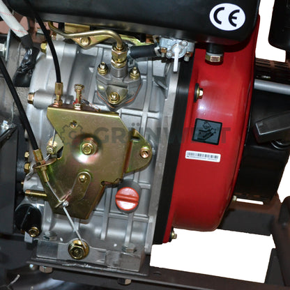 Motorhacke Weima WM1100BE-6 DIFF mit Bodenfräse (ohne Getriebe- und Motoröl)