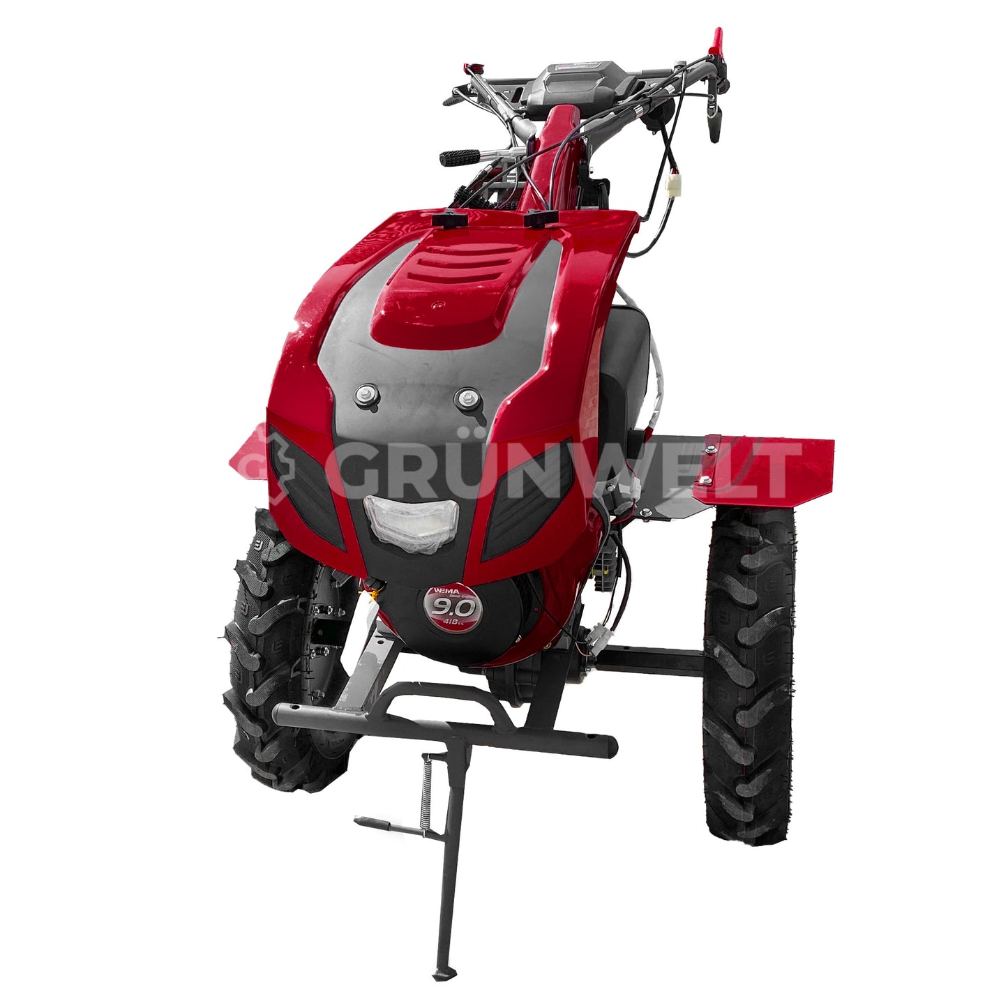 Motorhacke Weima WM1100BE-6 DIFF Deluxe SET mit Bodenfräse und Eisenrädern (ohne Getriebe- und Motoröl)