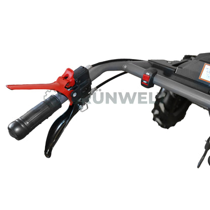 Motorhacke Weima WM1100BE-6 DIFF Deluxe SET mit Bodenfräse und Eisenrädern (ohne Getriebe- und Motoröl)