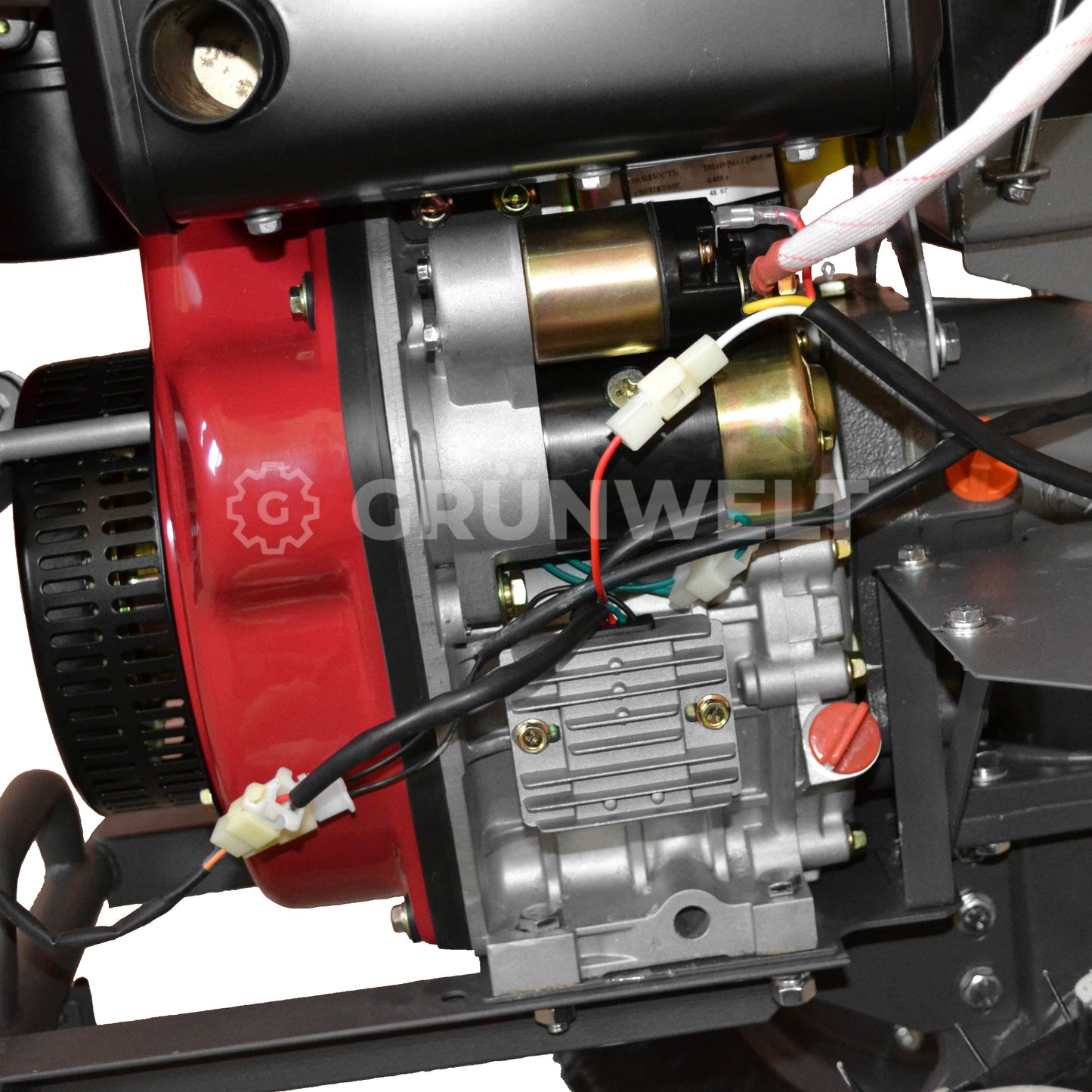 Motorhacke Weima WM1100BE-6 DIFF Deluxe SET mit Bodenfräse (ohne Getriebe- und Motoröl)