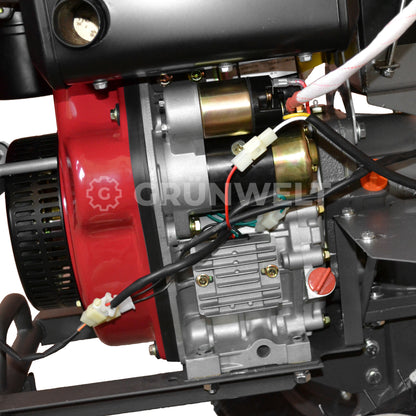 Motorhacke Weima WM1100BE-6 DIFF Deluxe SET mit Bodenfräse (ohne Getriebe- und Motoröl)