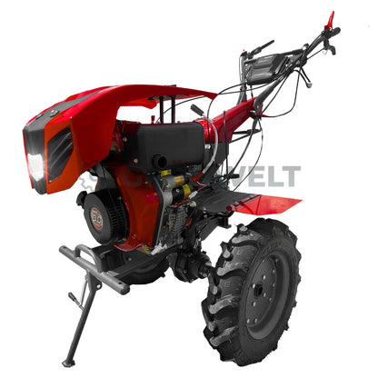 Motorhacke Weima WM1100BE-6 DIFF Deluxe SET mit Bodenfräse (ohne Getriebe- und Motoröl)