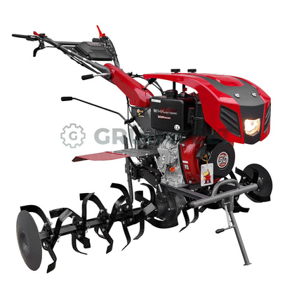 Motorhacke Weima WM1100BE-6 DIFF Deluxe SET mit Bodenfräse (ohne Getriebe- und Motoröl)