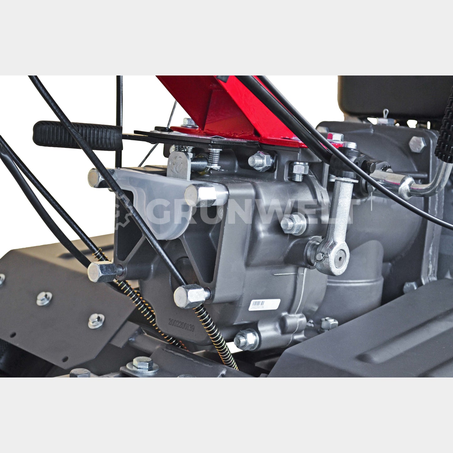 Motorhacke Weima WM1100C-6 DIFF SET mit Kreiselmäher (ohne Getriebe- und Motoröl)