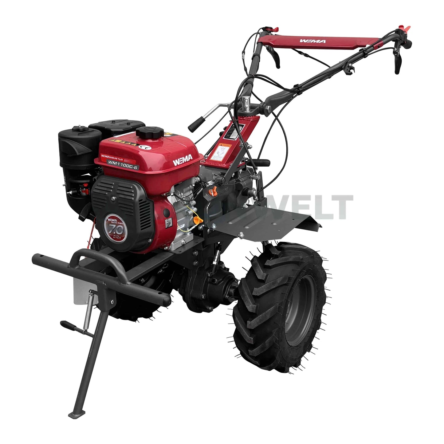 Motorhacke Weima WM1100C-6 DIFF mit Reifen 6.50 – 8“ (ohne Getriebe- und Motoröl)