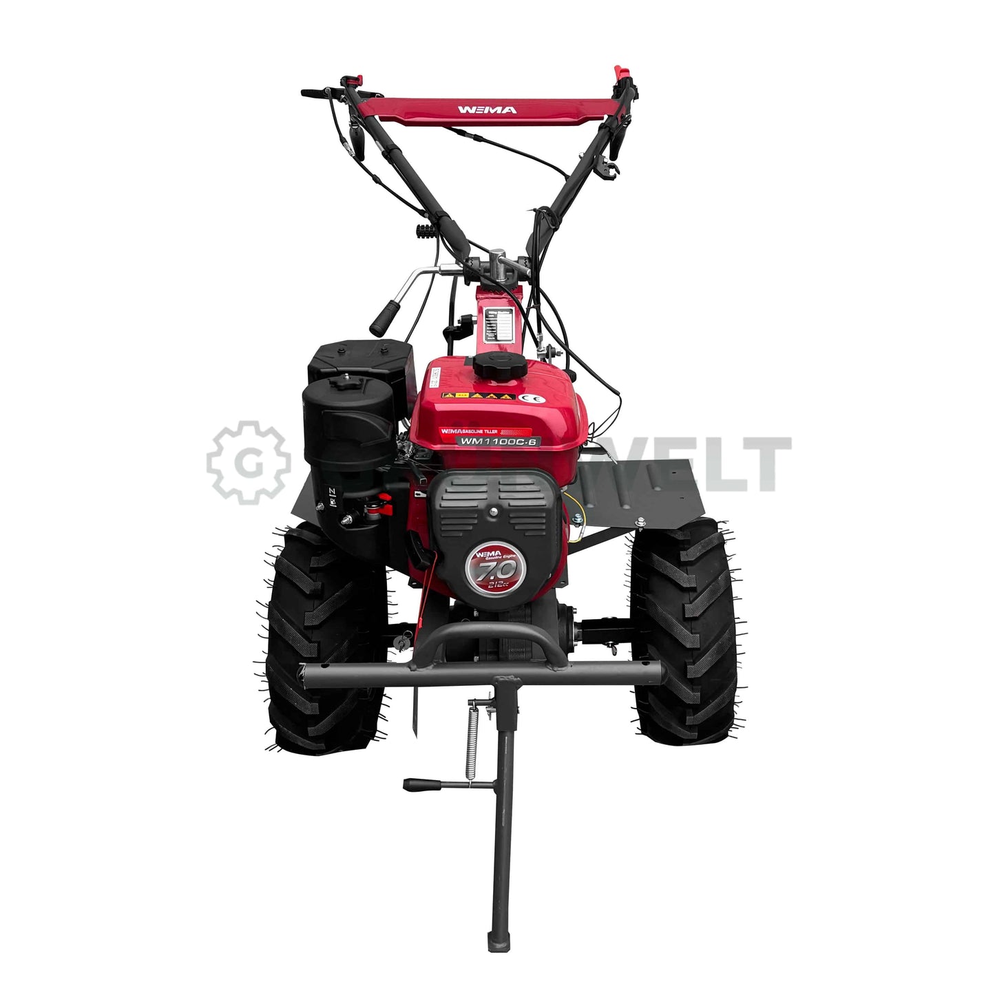 Motorhacke Weima WM1100C-6 DIFF mit Reifen 6.50 – 8“ (ohne Getriebe- und Motoröl)