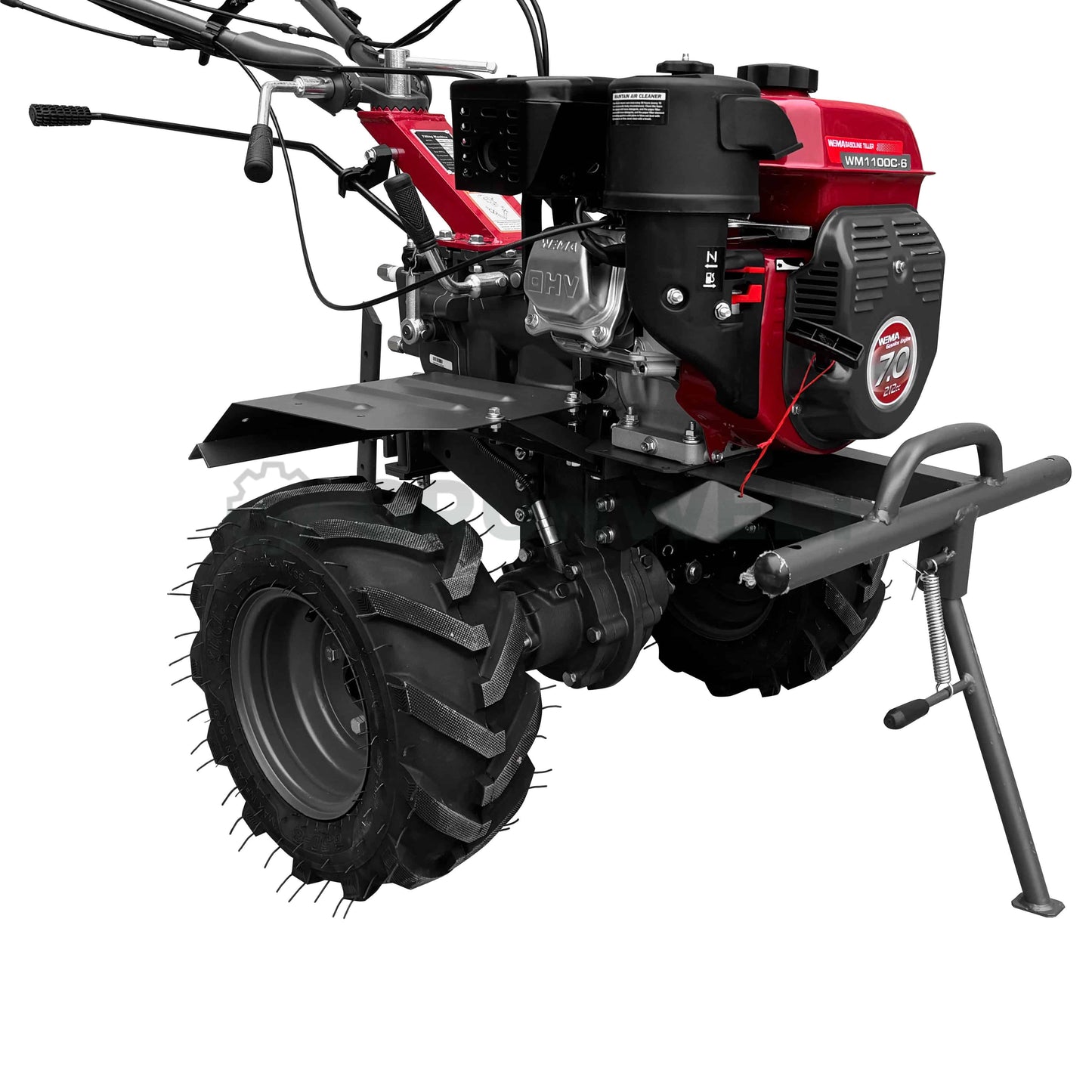 Motorhacke Weima WM1100C-6 DIFF mit Reifen 6.50 – 8“ (ohne Getriebe- und Motoröl)