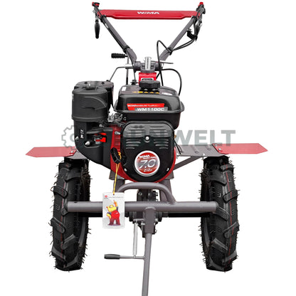 Motorhacke Weima WM1100C-6 mit Kreiselmäher (ohne Getriebe- und Motoröl)