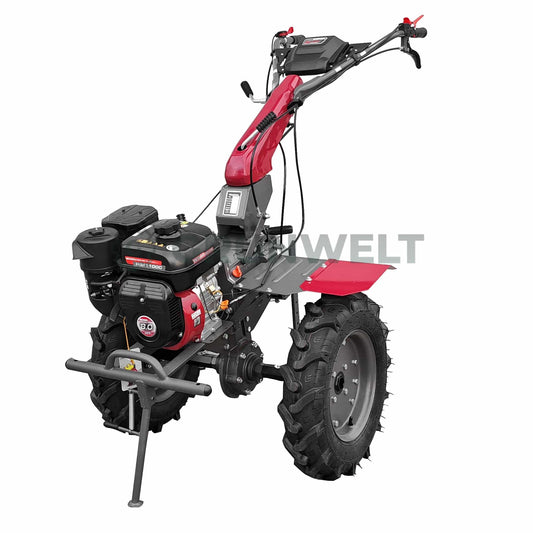 Rototiller Weima WM1100C-6 Deluxe SET with rotary mower and iron wheels (without gearbox and engine oil)