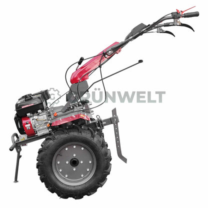 Motorhacke Weima WM1100C-6 Deluxe mit Bodenfräse und Kreiselmäher (ohne Getriebe- und Motoröl)