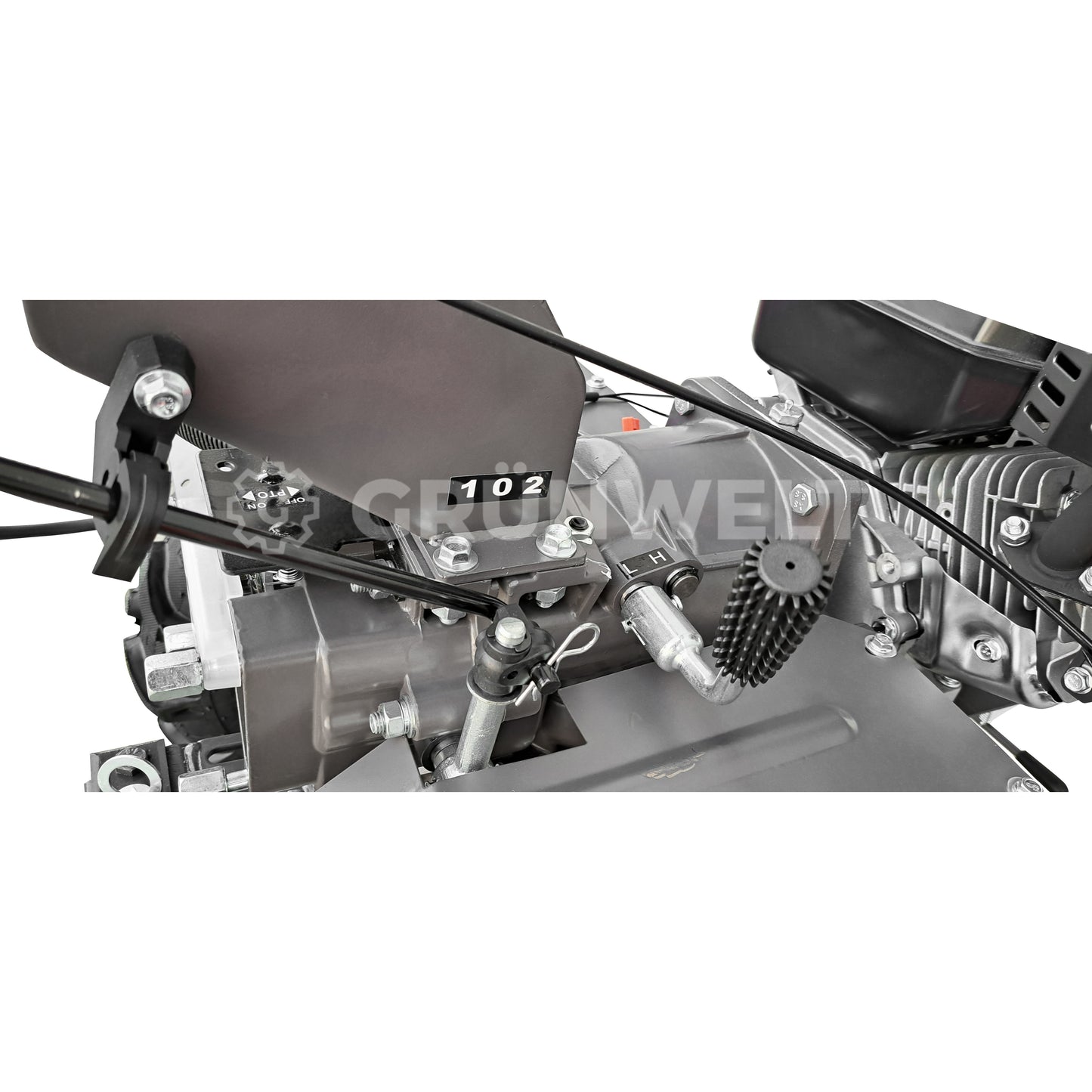 Motorhacke Weima WM1100C-6 Deluxe mit Kreiselmäher (ohne Getriebe- und Motoröl)