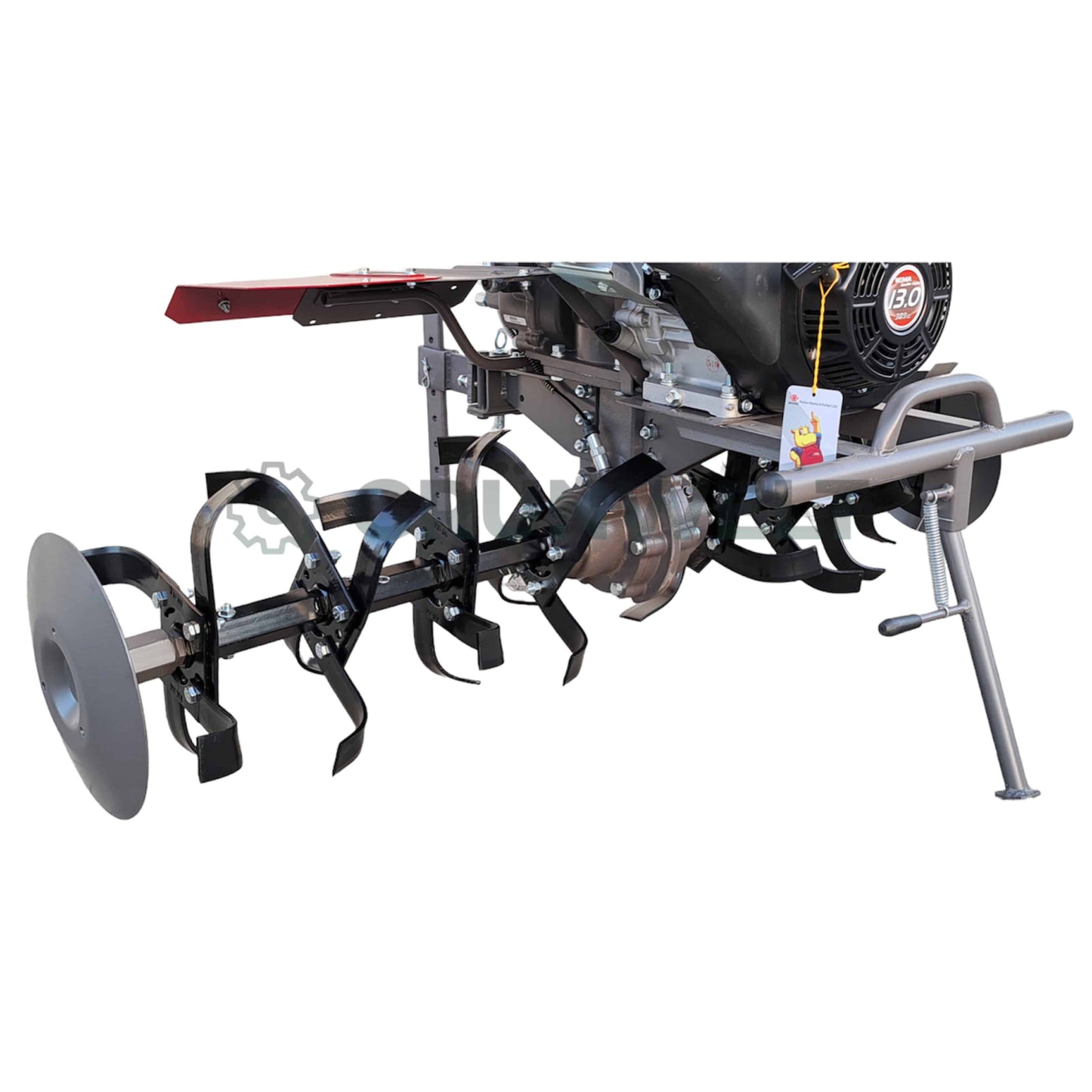 Motobineuse Weima WM1100F-6 DIFF SET avec fraise rotative et roues en fer (sans huile de boîte de vitesses ni moteur)