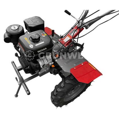 Motobineuse Weima WM1100F-6 SET avec fraise rotative et roues en fer (sans huile de boîte de vitesses ni moteur)