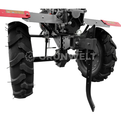 Motobineuse Weima WM1100F-6 SET avec fraise rotative et roues en fer (sans huile de boîte de vitesses ni moteur)