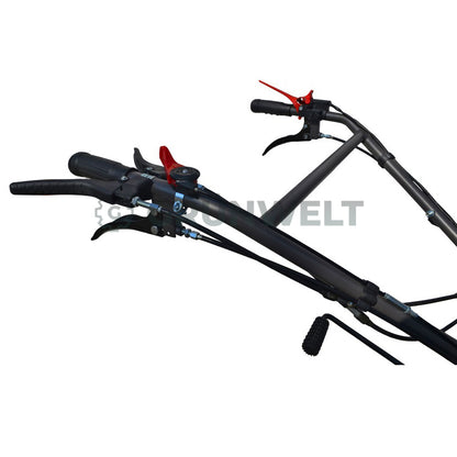 Motobineuse Weima WM1100FE-6 DIFF SET avec fraise rotative et roues en fer (sans huile de transmission ni moteur)