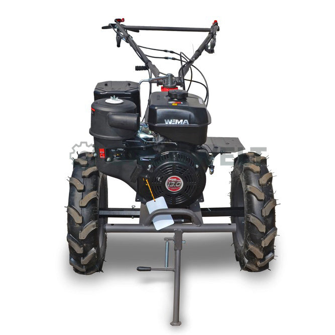 Motobineuse Weima WM1100FE-6 DIFF SET avec fraise rotative et roues en fer (sans huile de transmission ni moteur)