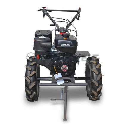 Motobineuse Weima WM1100FE-6 DIFF SET avec fraise rotative et roues en fer (sans huile de transmission ni moteur)