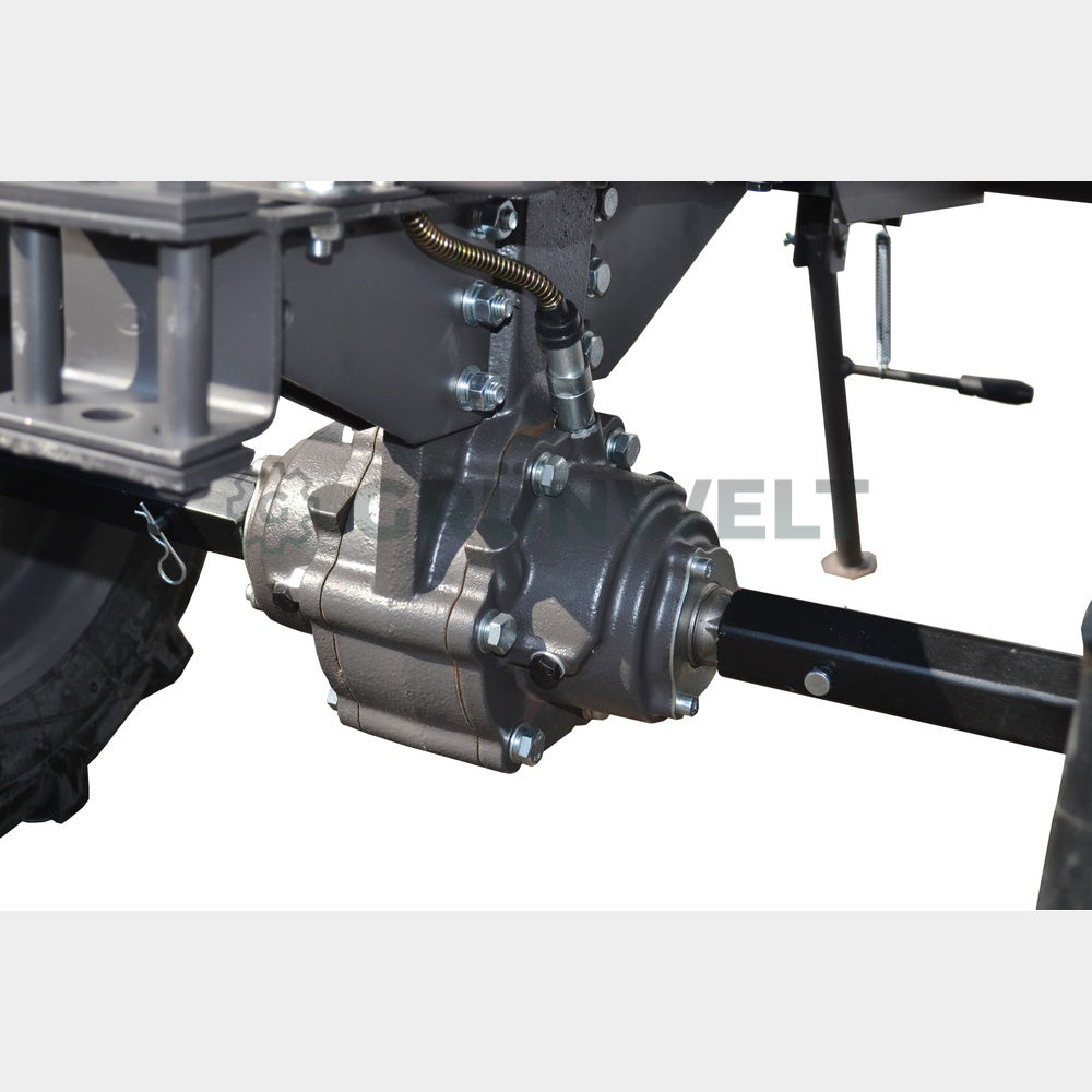 Motobineuse Weima WM1100FE-6 DIFF SET avec fraise rotative et roues en fer (sans huile de transmission ni moteur)