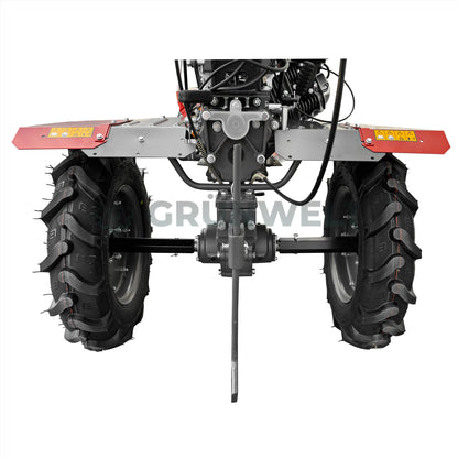 Motorhacke Weima WM1100FE-6 DIFF Deluxe SET mit Bodenfräse (ohne Getriebe- und Motoröl)