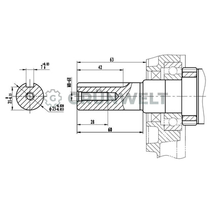 Benzinmotor Weima WM177F