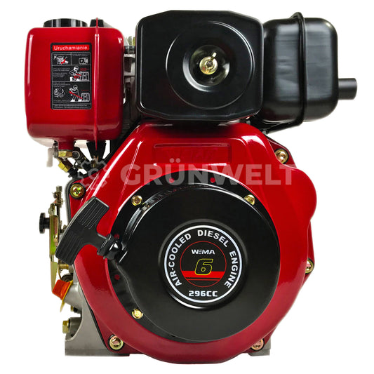 Dieselmotor Weima WM178F mit Papierluftfilter