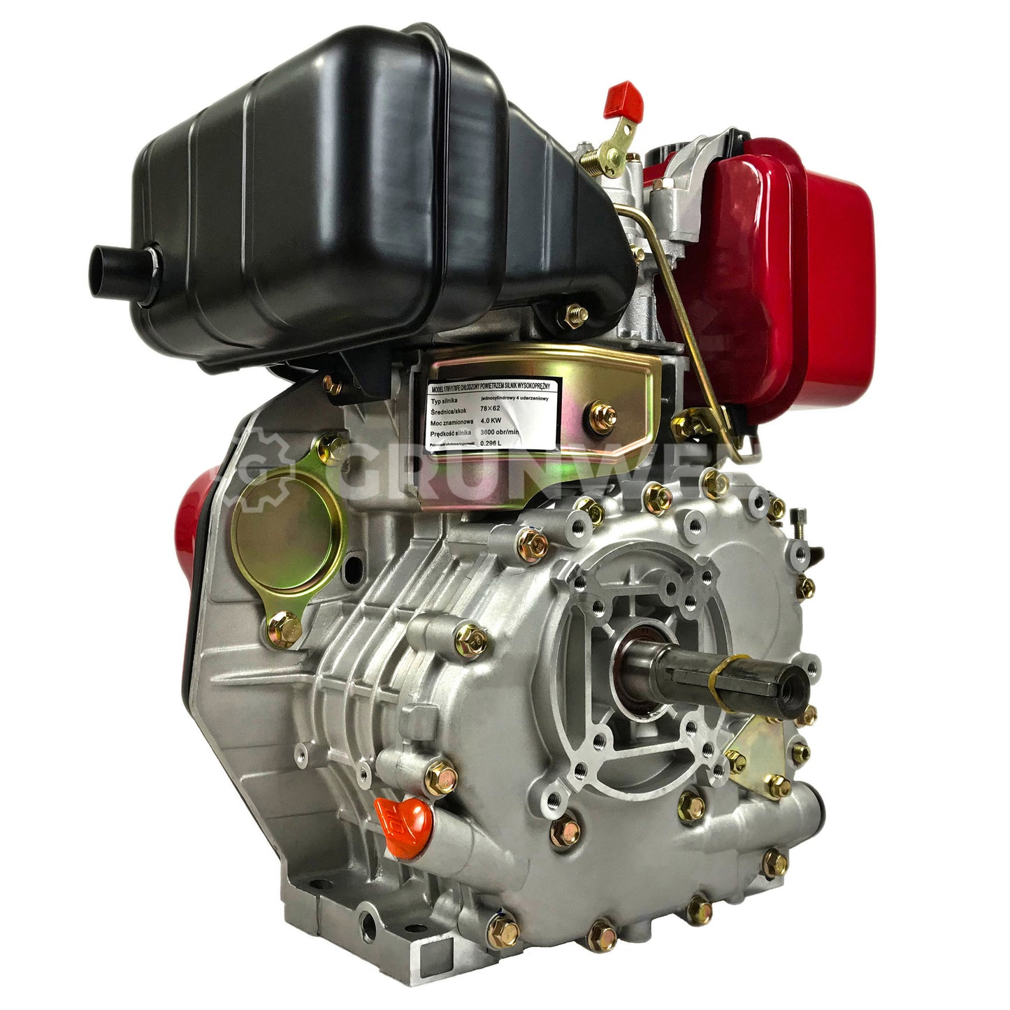 Dieselmotor Weima WM178F mit Papierluftfilter