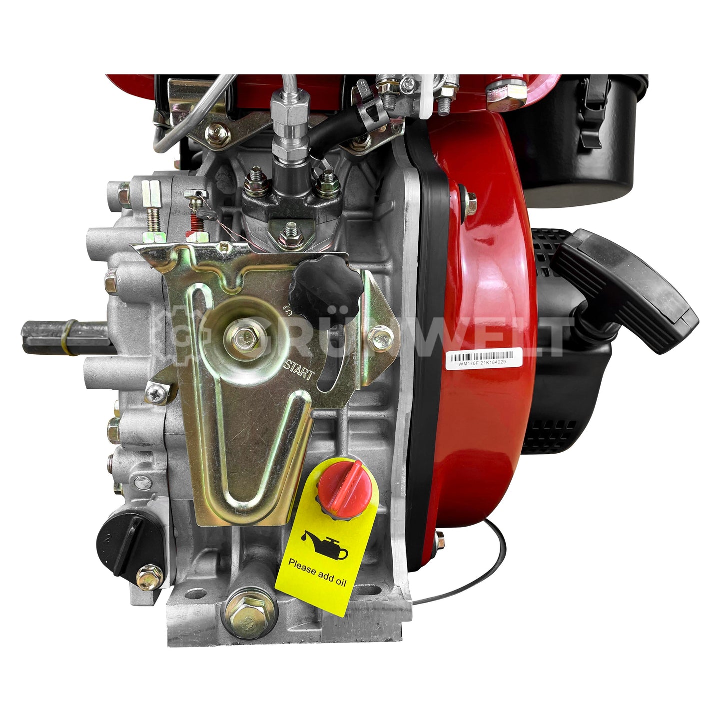 Dieselmotor Weima WM178F mit Ölbadluftfilter