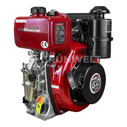 Dieselmotor Weima WM178F mit Ölbadluftfilter