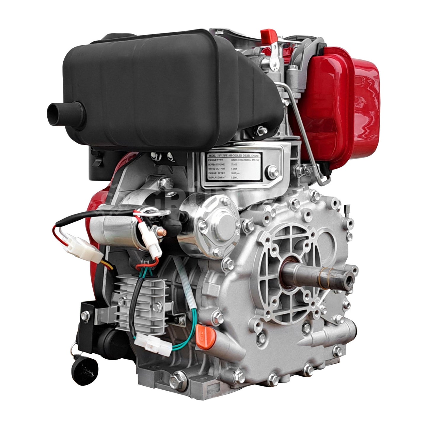 Dieselmotor Weima WM178FE mit Ölbadluftfilter