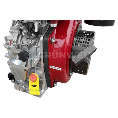 Dieselmotor Weima WM178FE mit Ölbadluftfilter mit Keilwelle (25 mm)