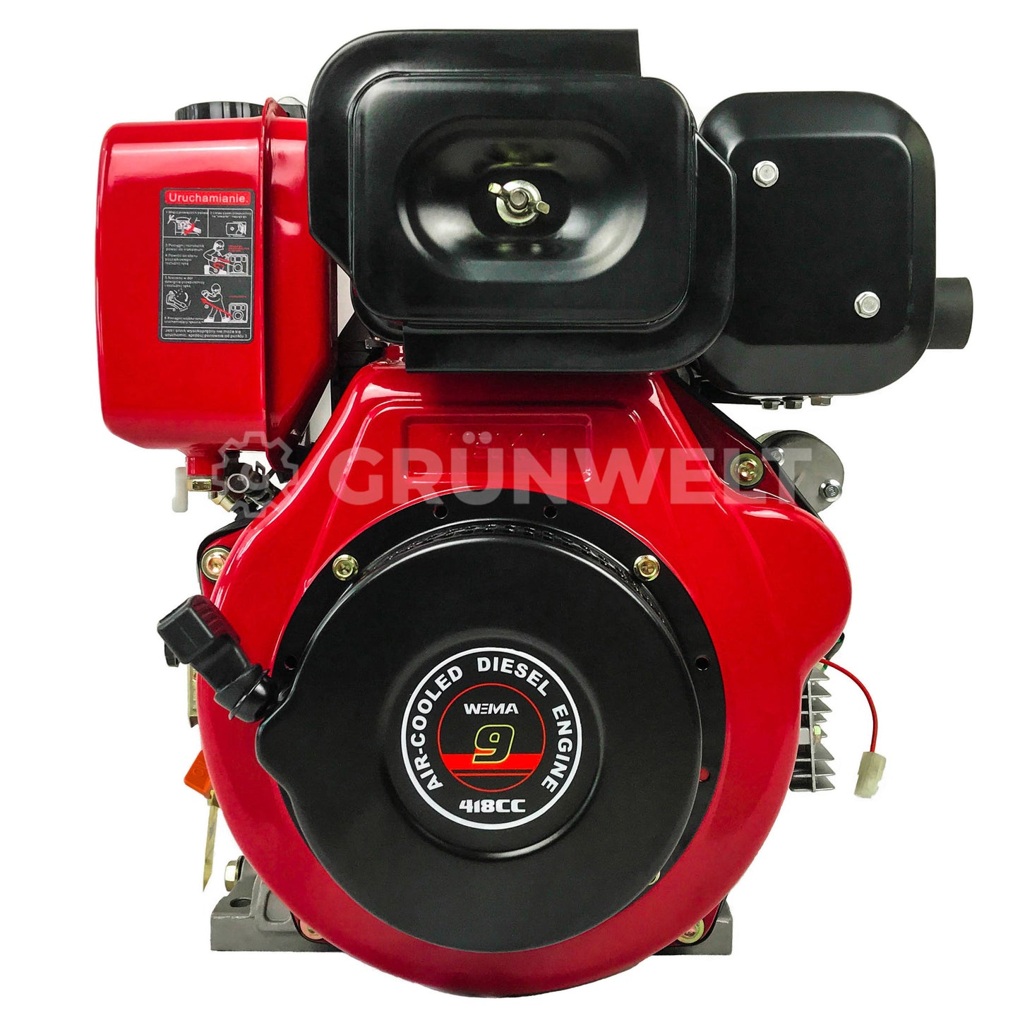 Dieselmotor Weima WM186FBE mit Papierluftfilter