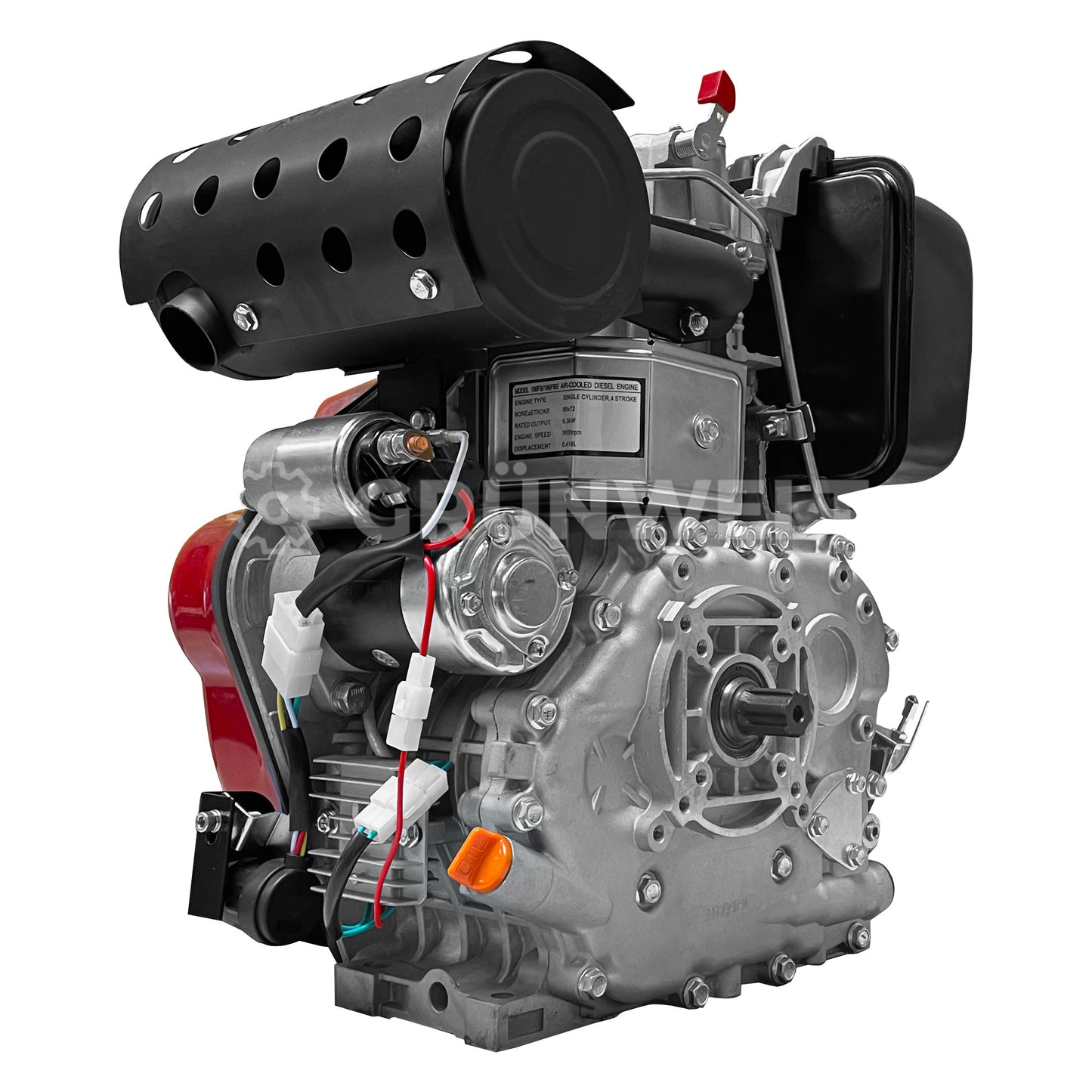 Dieselmotor Weima WM186FBE mit Keilwelle (25 mm)