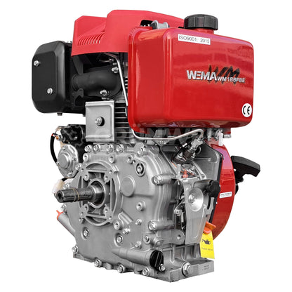 Dieselmotor Weima WM186FBE mit Papierluftfilter und Schutzabdeckung