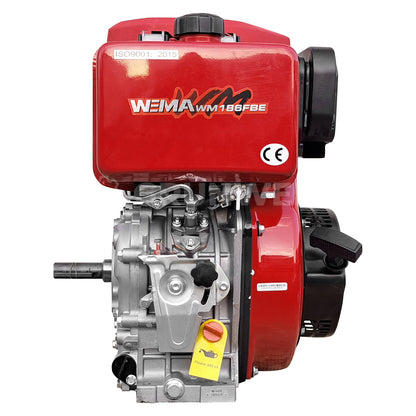 Dieselmotor Weima WM186FBE mit Papierluftfilter und Schutzabdeckung