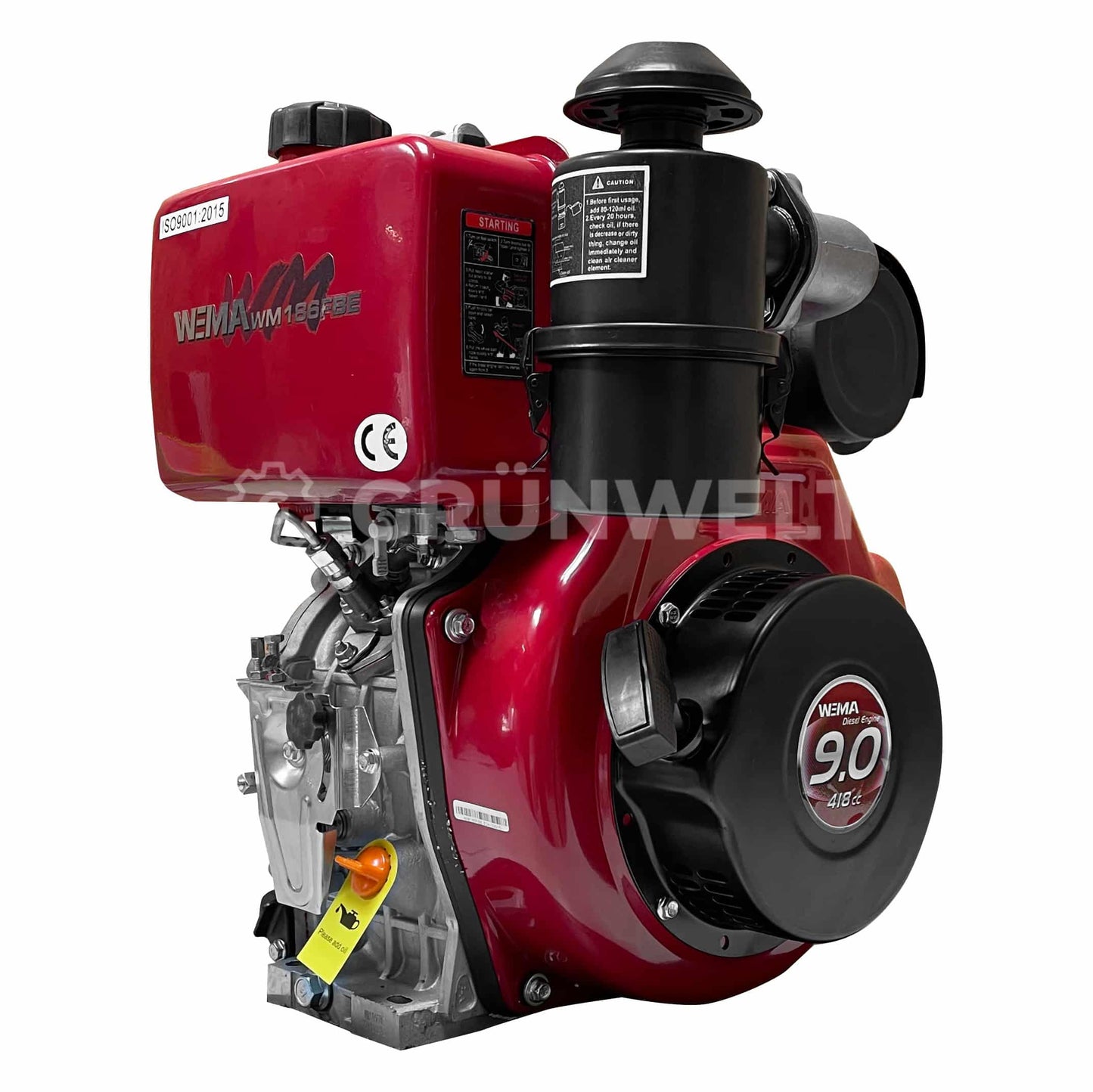 Dieselmotor Weima WM186FBE mit Ölbadluftfilter