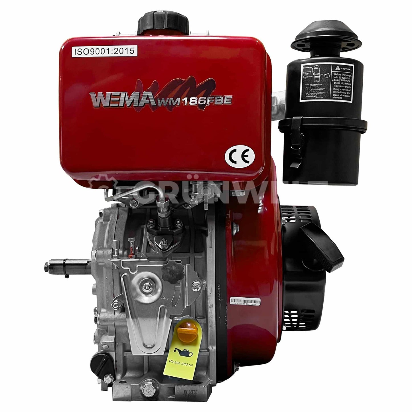 Dieselmotor Weima WM186FBE mit Ölbadluftfilter