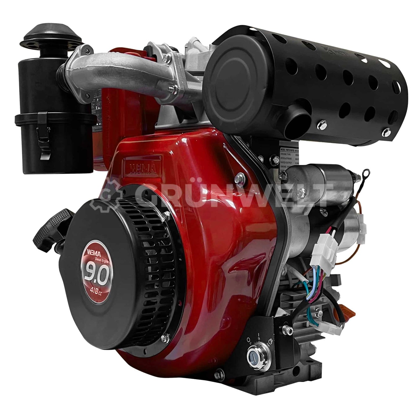 Dieselmotor Weima WM186FBE mit Ölbadluftfilter