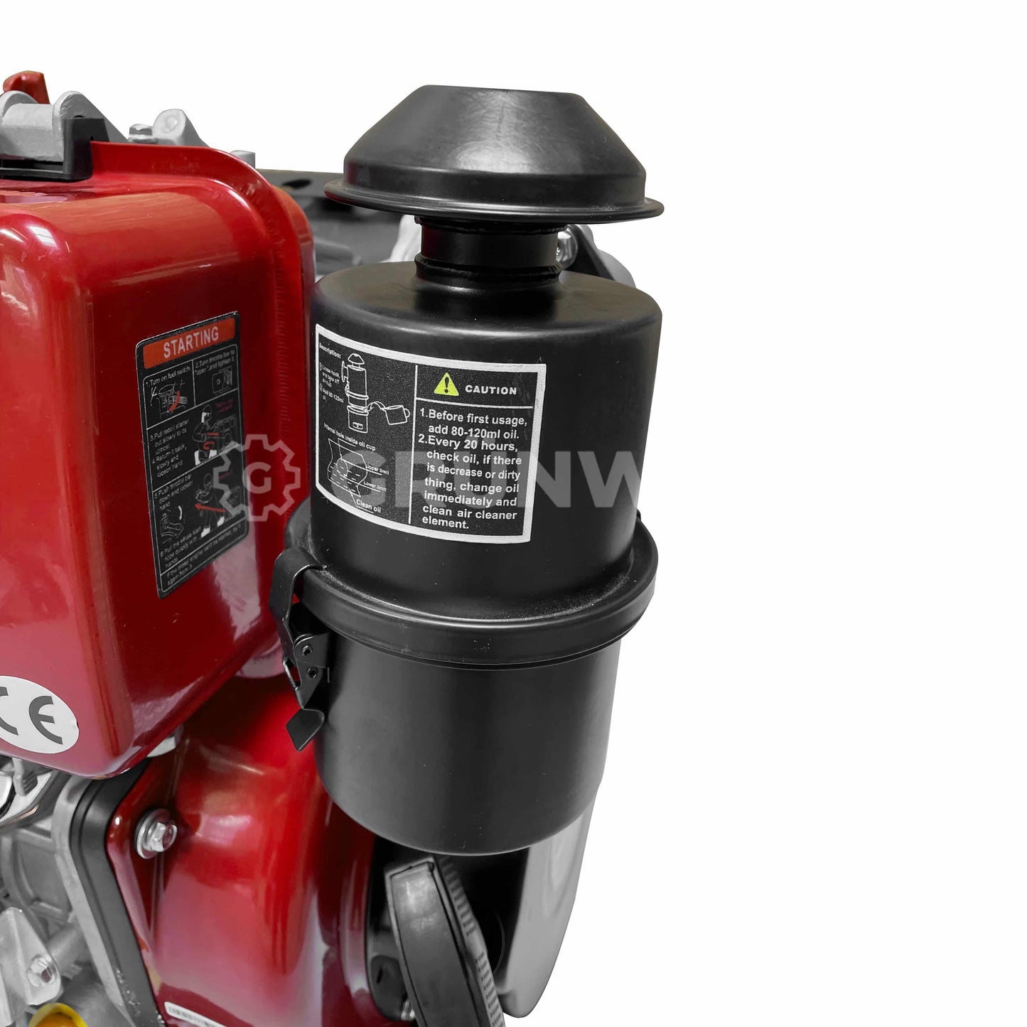 Dieselmotor Weima WM186FBE mit Ölbadluftfilter