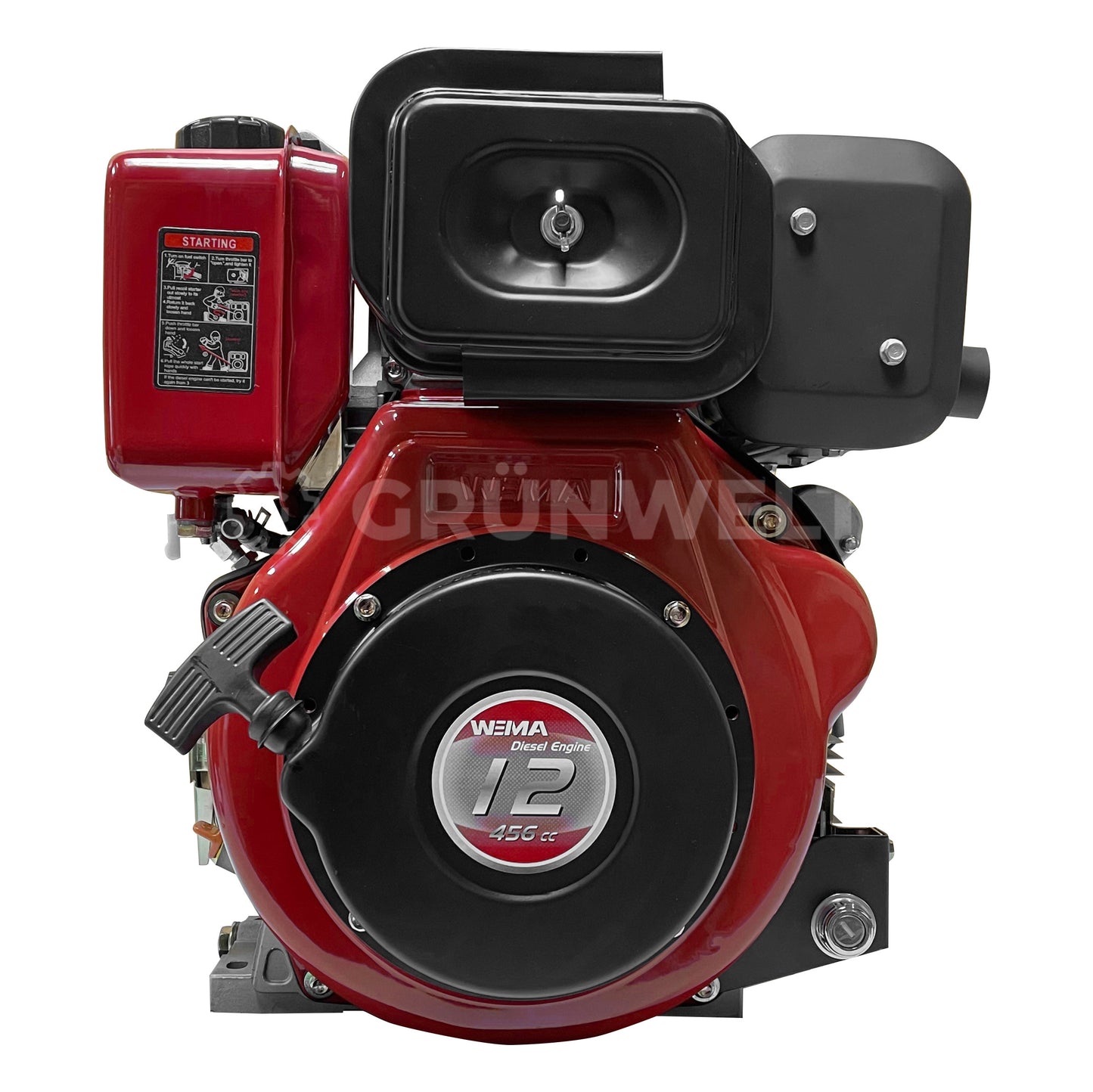 Dieselmotor Weima WM188FBE / ZYL mit Keilwelle (25 mm)