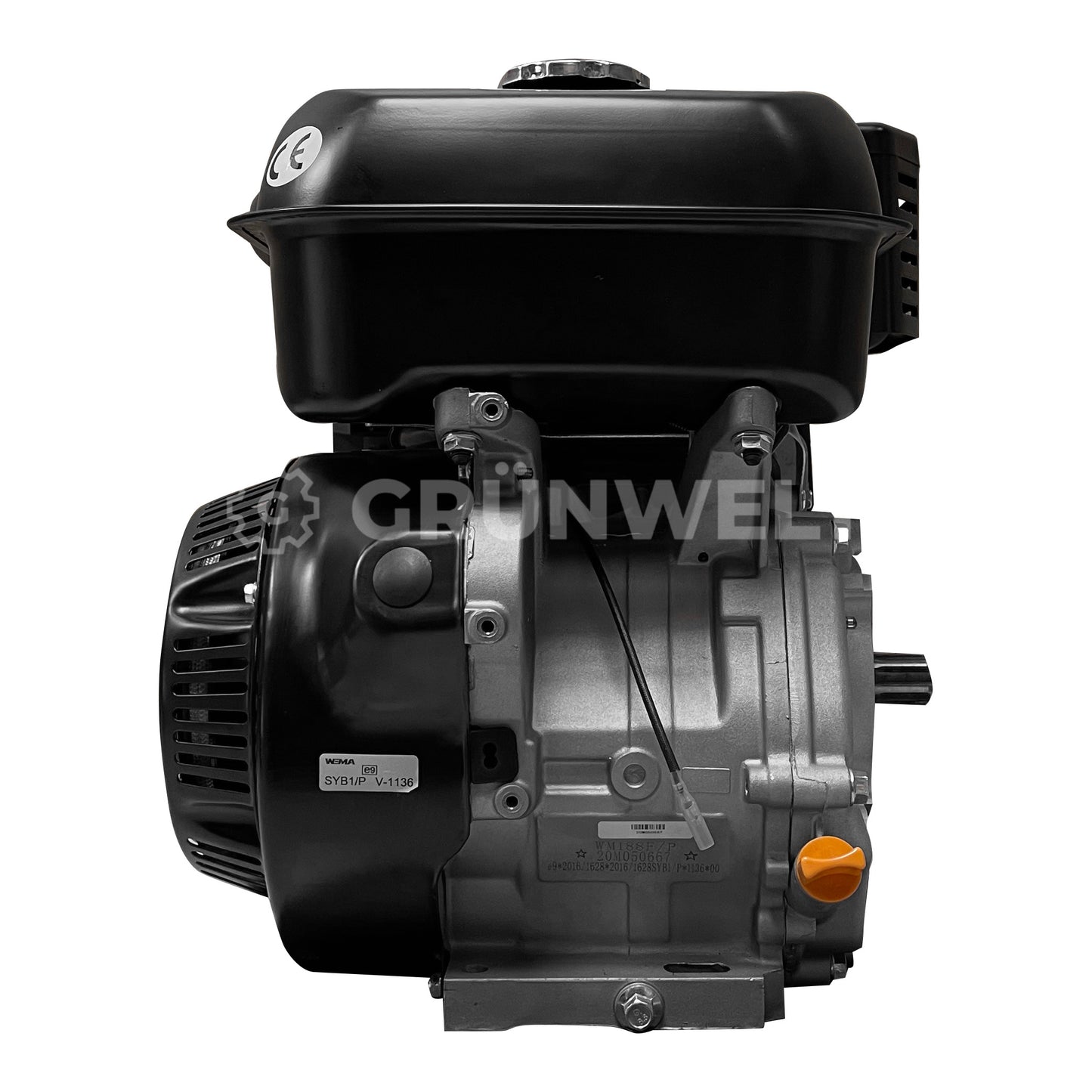 Benzinmotor Weima WM188FP-T mit Keilwelle (25 mm)
