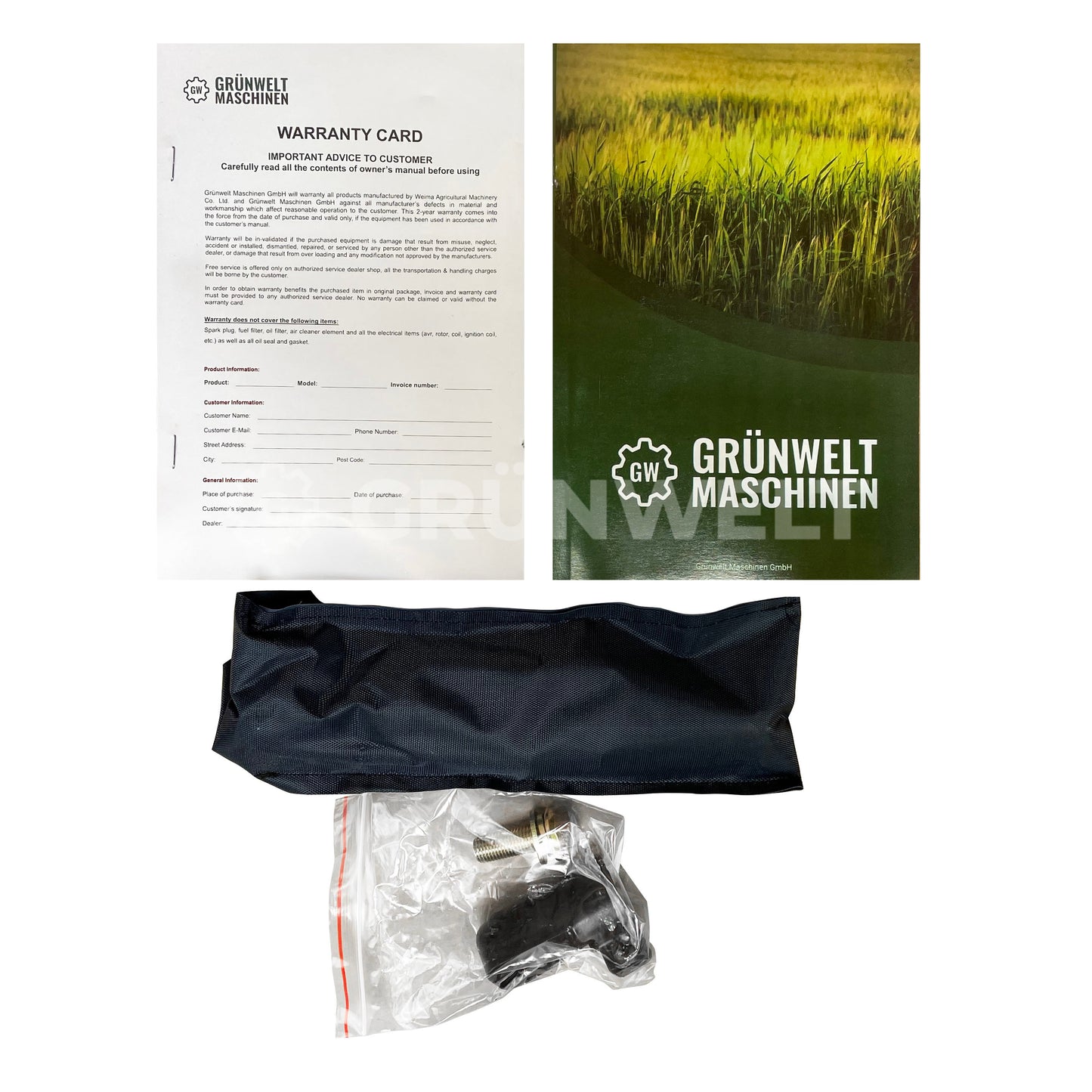 Dieselmotor Weima WM192FAE mit Papierluftfilter